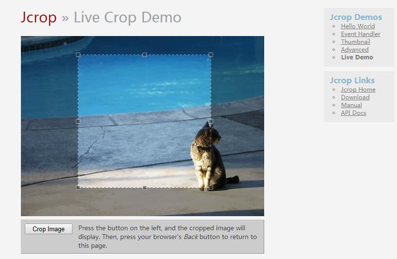 jQuery Jcrop一個功能強(qiáng)大的 jQuery 圖像裁剪插件